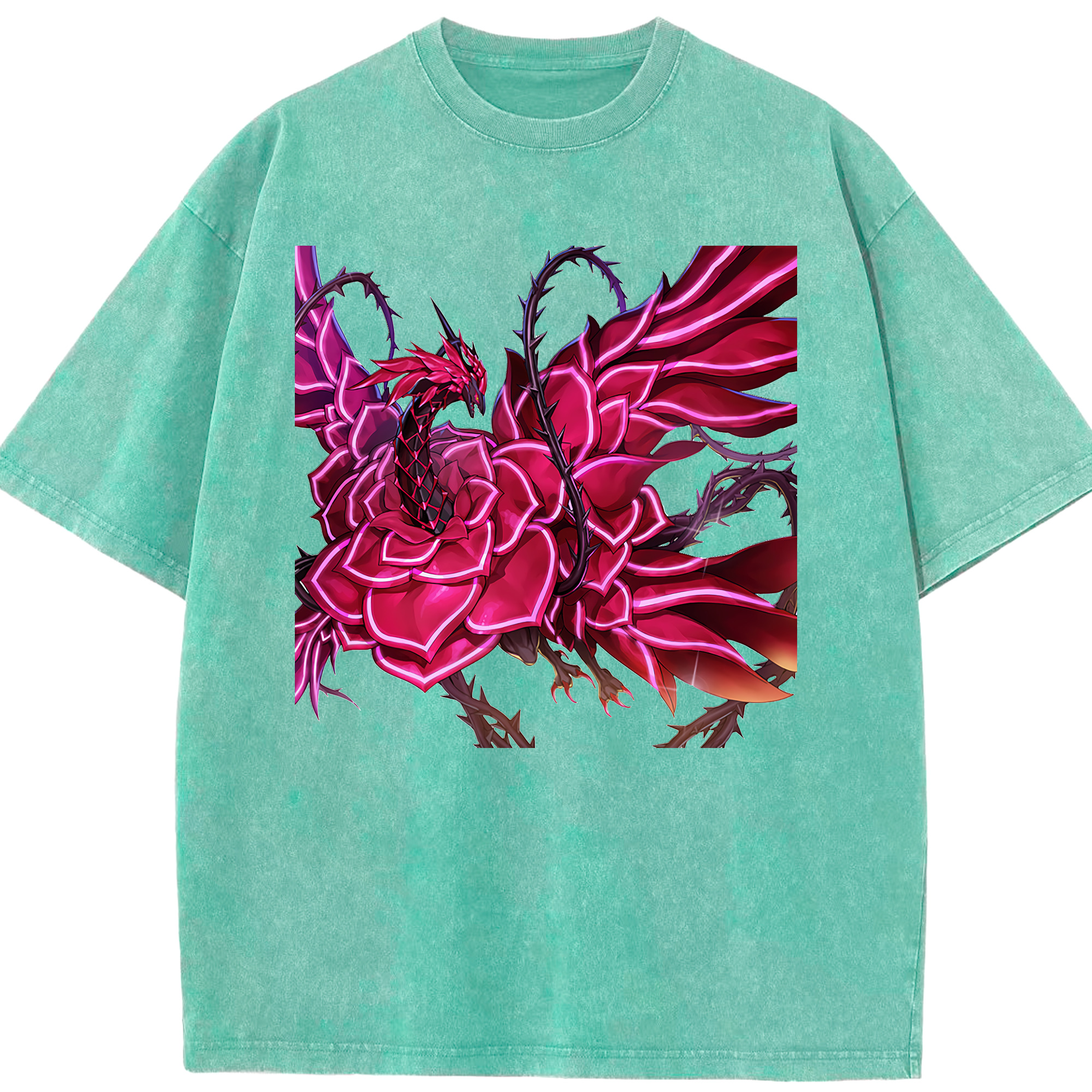 （画像用） 遊☆戯☆王 Yu-Gi-Oh! 綿100% ヴィンテージ風 半袖Tシャツ（フロントプリント）